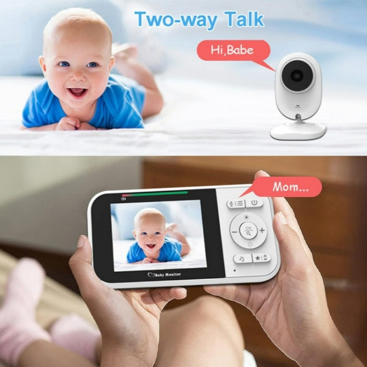 Temperature Detection 2 Way Voice Baby Security Video Camera 2.8-inch LCD Baby Monitor, 218 Temperature Detection 2 Way Voice Baby Security Video Camera 2.8-inch LCD Baby Monitor, 218